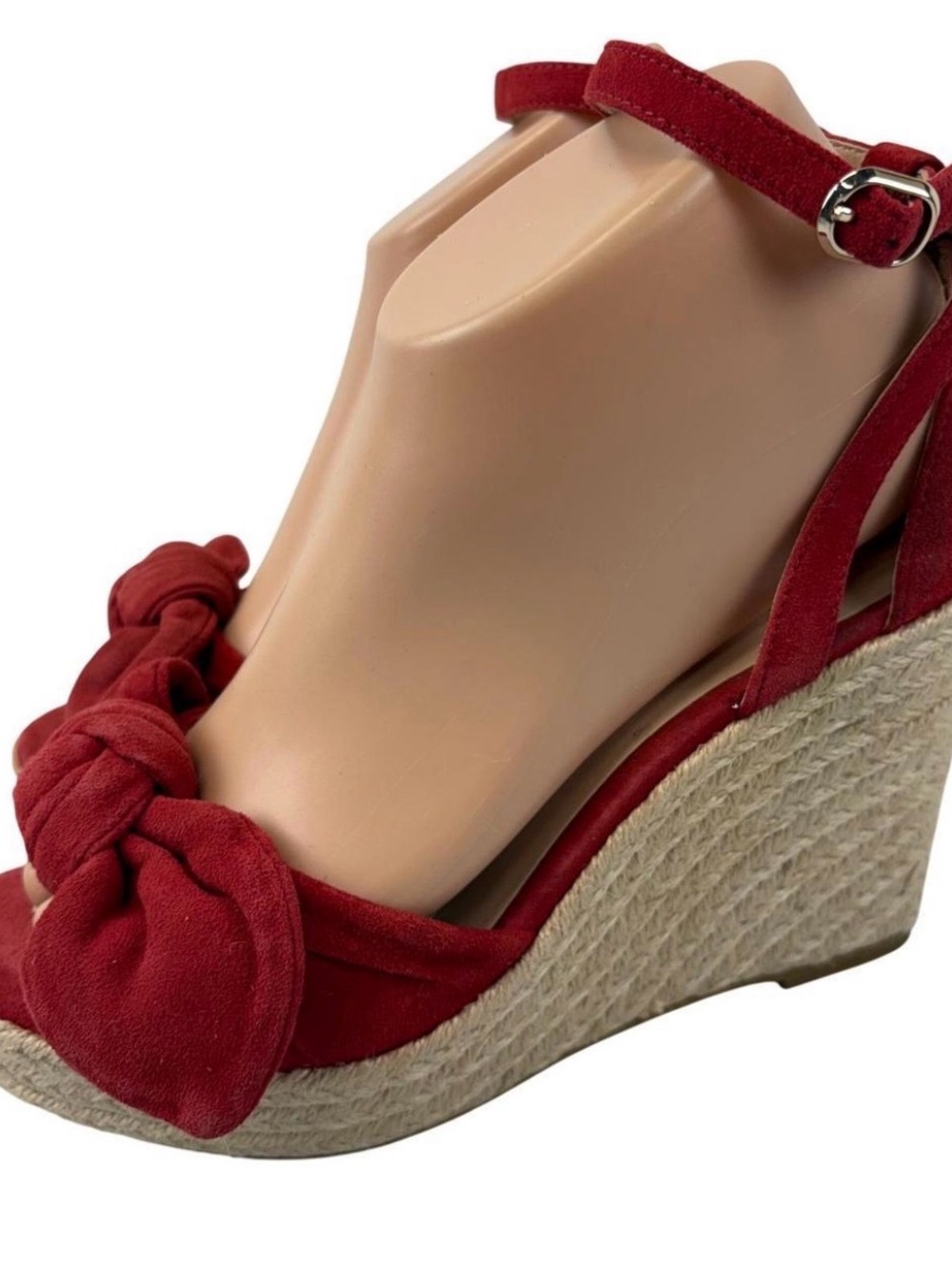 Kate Spade New York Tianna Espadrille Red Bow Wedge